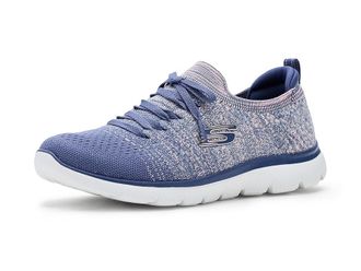 Skechers Summits-sweet Glow Womens Shoes Navy : 8.5 B - Medium, Textile