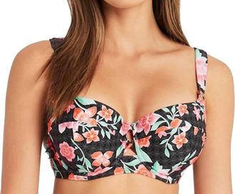 Sea Level Australia Mauritius F Cup Underwire Bikini Top In Black