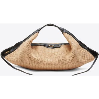 3.1 Phillip Lim Raffia Luna Handbag in Sand at Nordstrom