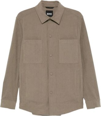 BOSS Jack met opgestikte zak - Bruin