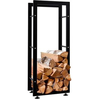 Clp Clp - Le&ntilde;ero Keri De Metal Negro Negro 25x40x100 Cm