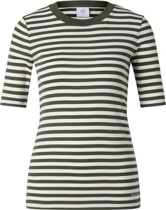 Bogner Nikini T-shirt for women - Olive green/off-white - 34