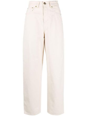 Carhartt Work in Progress Derby high-rise straight jeans - Neutrals