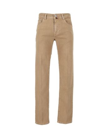 Jacob Cohen Pantal&oacute;n Jacob Cohen de 5 piezas de corte ajustado con cremallera Bard Fast
