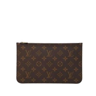 Louis Vuitton Pre-owned Neverfull Pouch - - Pre-owned - Donna - Marrone - ONE SIZE