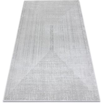 RugsX Alfombra Balance 8788 Gris - Geom&eacute;trico, Estructural, Glamour Grey 160x220 Cm