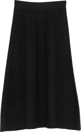 Gran Sasso Gonna midi svasata - Grigio