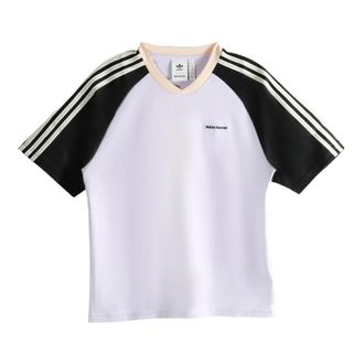 adidas WB Cali Tee - Heren - Sportshirts - Wit - XS - Fitness