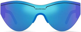 Balenciaga Ski Cat sunglasses - unisex - Acetate - One Size - Blue