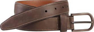 Johnston & Murphy Oiled Leather Belt in Brown Oiled at Nordstrom, Size 32