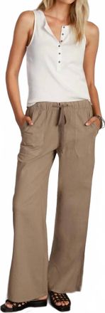 Dylan Cargo Straight Leg Pants In Light Olive