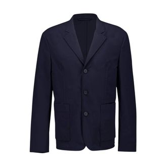 Givenchy Heren, Jassen, Blauw, Maat: L Synthetisch