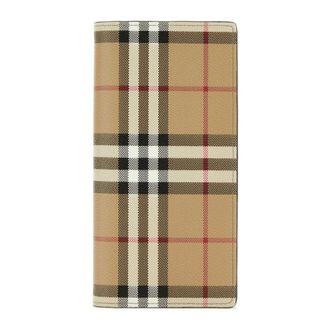 Burberry Wallets & Cardholders, male, Multicolor, Size: ONE SIZE Printed Canvas Wallet