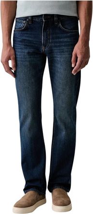 Emporio Armani Straight Jeans - Heren - Regular Fit Jeans - Blauw - W32 - Katoen - Jeans