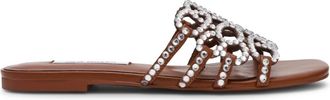 Steve Madden Slippers - Dames - Sandalen - Bruin - 37 EU - Schoenen
