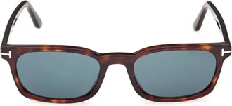 Tom Ford Sunglasses Ft1300 54 V Miles Brown/Blue Unisex