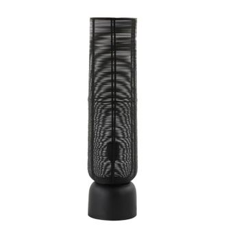 Light & Living L&aacute;mpara De Mesa - Lezuza - Negro - Metal - E27 - - Light&living