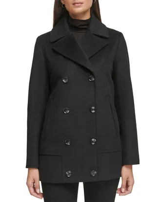 Kenneth Cole Wool-Blend Coat
