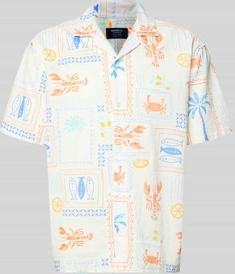 Mc Neal Regular Fit Freizeithemd aus Leinen-Baumwoll-Mix in Weiss, Gr&ouml;&szlig;e XXXL