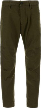 Dsquared2 Olive Slim Fit Cotton Pants