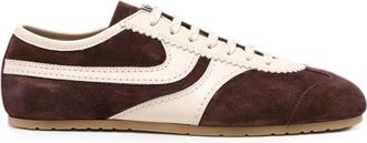 Dries Van Noten Suede Leather Sneakers