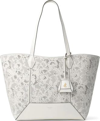 Jimmy Choo London Geperforeerde shopper - Wit