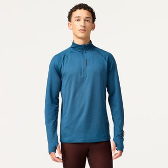 Brooks Mens Dash Quarter-Zip 3.0 Top Blue XXL