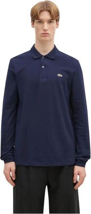 Lacoste L.12.12 Long Sleeve Polo - Heren - Polos - Blauw - S - Katoen - Tops