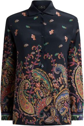 Etro Etro Floral Paisley Print Shirt