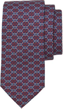 Ferragamo Cravatta a fantasia - Blu