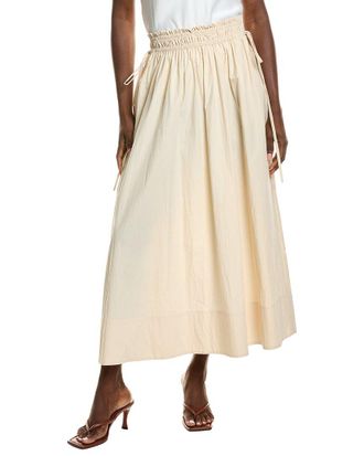 Lafayette 148 New York Gathered Waist Skirt