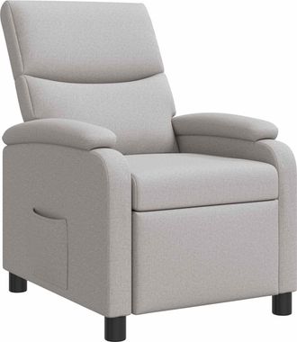 vidaXL Recliner Gris Nube Tela Vidaxl