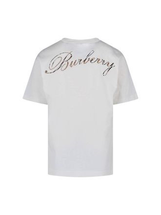 Burberry Mens T-Shirts And Polos White Cotton