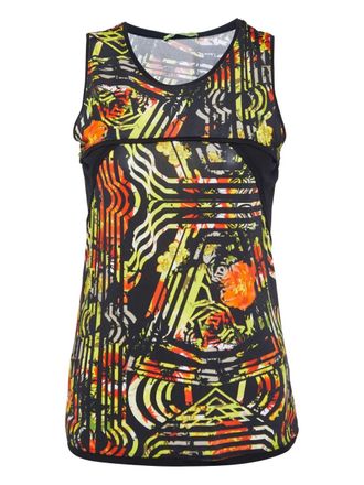 Versace 2024 geometric-print tank top - Black