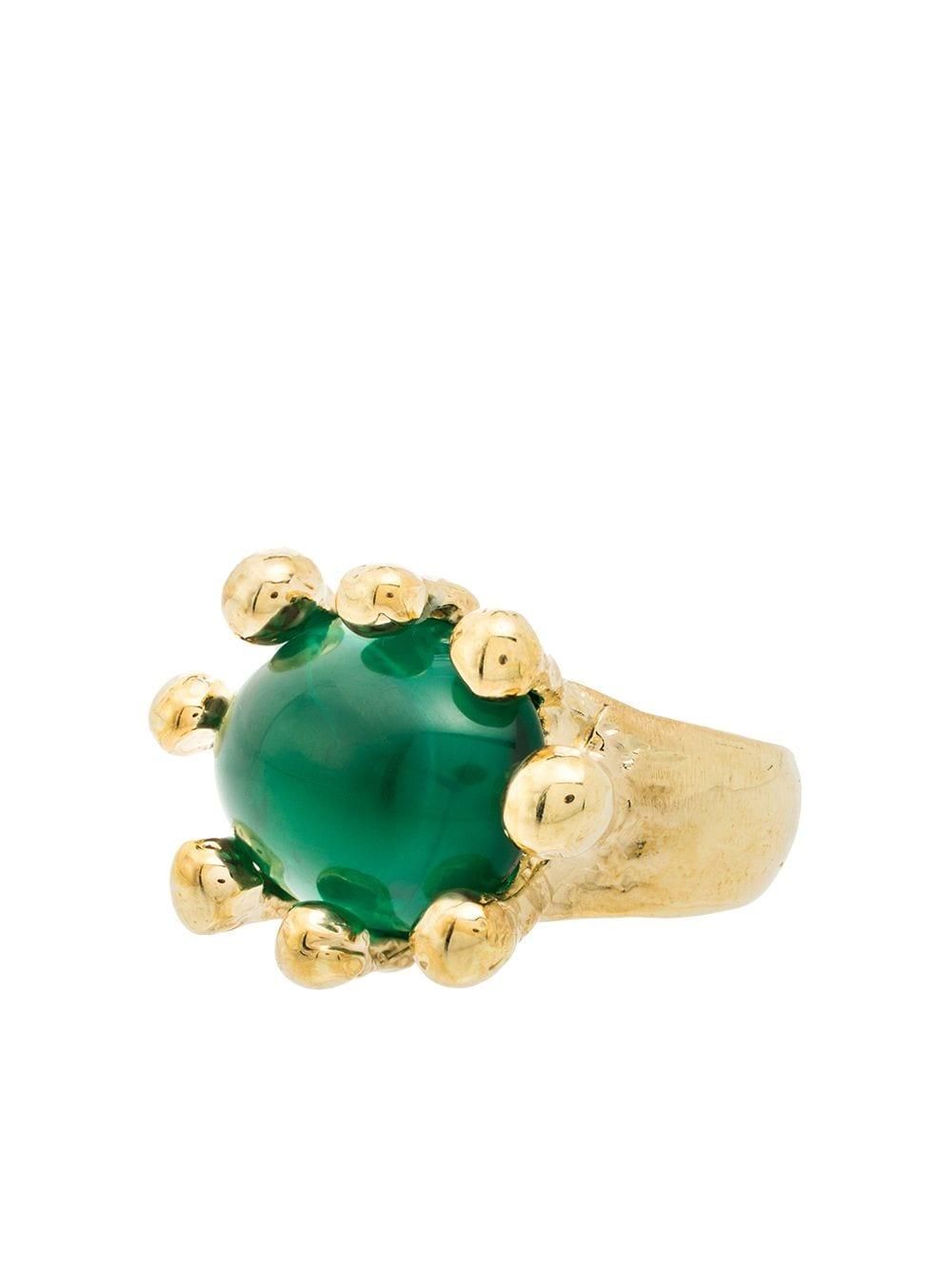 【関税込み】Mondo Mondo ゴールド Halo リング Mondo Mondo Gold Halo Ring from $140.00 - on Stylight