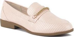 London Rag Vouse Croc Embossed Bit Loafer in Ivory at Nordstrom Rack, Size 10