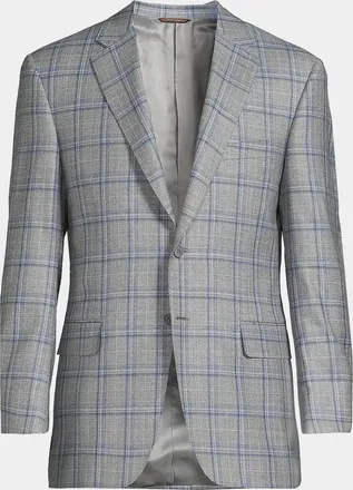 Canali Plaid Wool Sportcoat