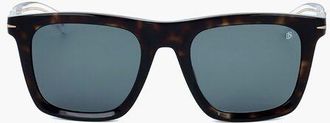 David Beckham Tortoiseshell Patterned Wayfarer Sunglasses size Unica