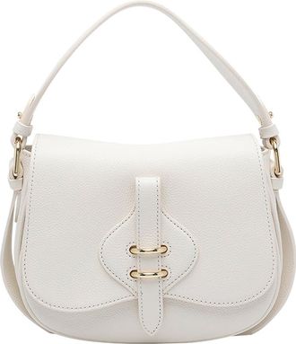 Coccinelle White Mavery Crossbody Bag