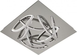 Fabrilamp Fabrilamp - Plafon Jorgina Cuad. Led 31,5w 3000k Cromo 2520 Lm 44x44x9 Cm