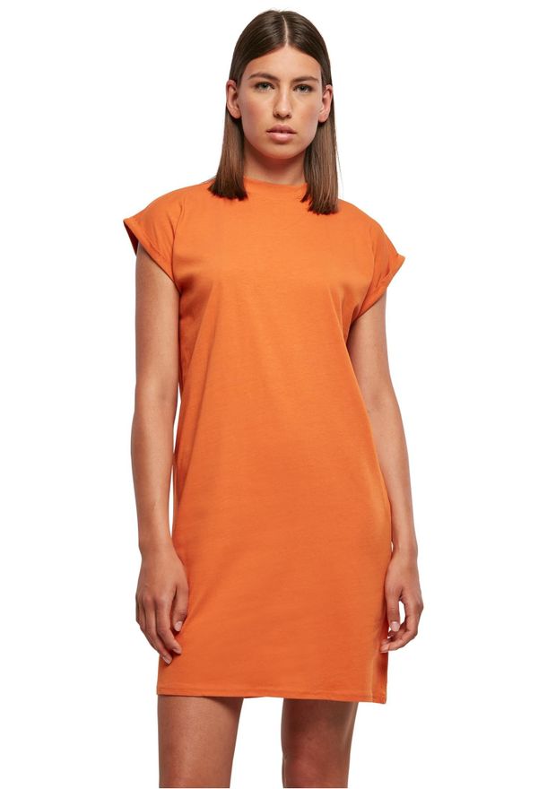 Robe Femme Urban Classics à épaules Dénudées - Jersey Doux, Style Décontracté, Manches Retroussées - 14
