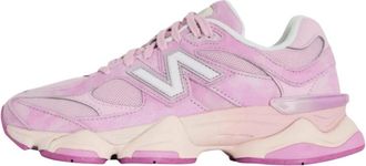 New Balance 9060 Sneaker - Dames - Hardloopschoenen - Roze - 38 1/2 EU - Leer - Fitness