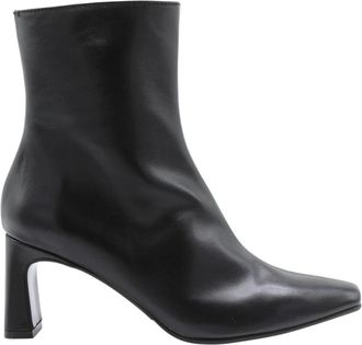 Catwalk Enkellaars - Dames - Laarzen met Hak - Zwart - 36 EU - Schoenen