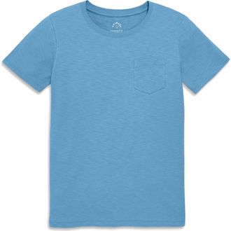 primary Unisex Fit Slub Pocket Tee in Cornflower at Nordstrom, Size Xx-Large