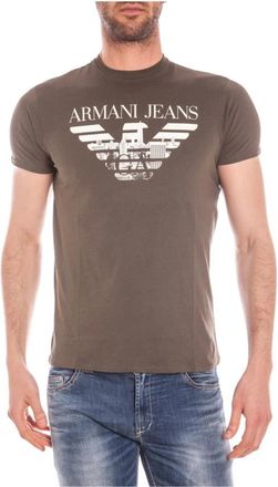Armani Jeans Hombre, Camisetas, Verde, Talla: L