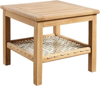 Wanda Collection Mesita de jard&iacute;n de teca 60 cm