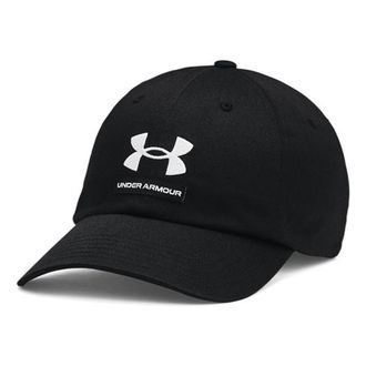 Under Armour Branded Hat Black White 1369783-001