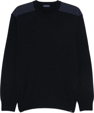 Paul & Shark Wool Shoulder-patch Jumper