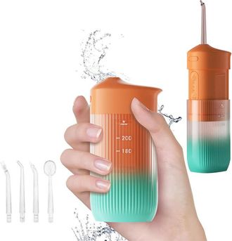 OEM Hilo Dental Port&aacute;til Para Viajes, Mini Hilo Dental - Hilo Dental El&eacute;ctrico Compacto Para Limpieza Dental