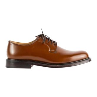 Churchs Shannon Whole-Cut Derby - Heren - Nette schoenen - Bruin - 39 1/2 EU - Leer - Schoenen